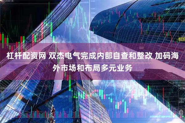 杠杆配资网 双杰电气完成内部自查和整改 加码海外市场和布局多元业务